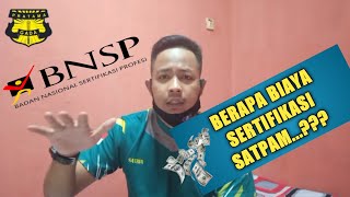 BIAYA SERTIFIKASI SATPAM❓❓ [upl. by Eimas]