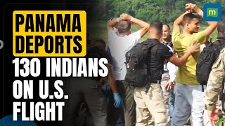 Panama Deports 130 Indians on USFunded Flight A Closer Look  N18G [upl. by Sherrard]