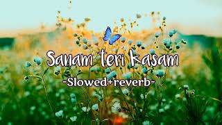 Sanam teri kasam 🥰 lofi slowedreverb full song 🎵sad 🥺 lofi song  subscribe for more videos 📷 [upl. by Qerat]