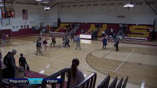 Girls Basketball  Poquoson vs Amelia  REGIONAL QUARTERFINALS [upl. by Mcintosh]