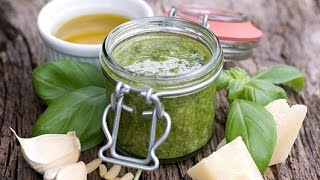 Pesto Genovese  selbstgemacht [upl. by Ramedlav315]