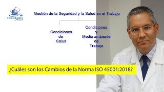 🔵 ¿Cuáles son las Diferencias entre la ISO 45001 y la OHSAS 18001 [upl. by Zweig]