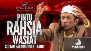 Ustaz Manis  Pintu Rahsia alAqsa Salahuddin alAyubi [upl. by Sergei]