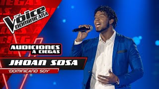 Jhoan Sosa – quotDominicano Soyquot  Audiciones a Ciegas  The Voice Dominicana 2021 [upl. by Aracahs981]