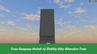 Tour of the Elevators  Four Seasons Hotel of Dellis City [upl. by Ahcsap170]