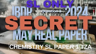 2023 Nov IBDP SL Chemistry Paper 1 Q3 [upl. by Moritz200]