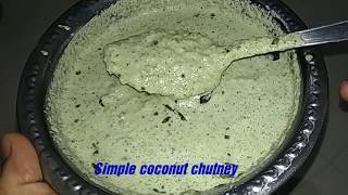 Simple coconut chutney recipe in kannada ಸಿಂಪಲ್ ತೆಂಗಿನಕಾಯಿ ಚಟ್ನಿ ಮಾಡುವ ವಿಧಾನ Kayi chutney recipe [upl. by Sherlock319]