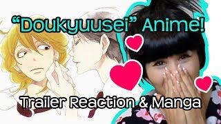 ❤Doukyuusei AnimeTrailer❤ Reaction amp Doukyuusei Manga Collection [upl. by Ycnej]