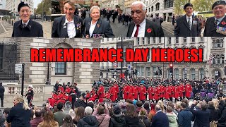 Meeting The Remembrance Day Heroes Thank You For Your Service 2024 [upl. by Hasin]