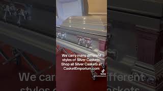 caskets death funeral casketemporium casket marketing ecommerce silvercasket [upl. by Massie]