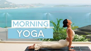 15 MIN MORNING YOGA FLOW  Feel Good Yoga Flow [upl. by Nitsir]