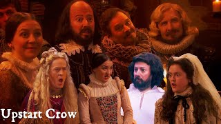 Best of David Mitchell as William Shakespeare from S3  Upstart Crow  BBC Comedy Greats [upl. by Ahtelat]