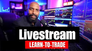 LIVE Episode 802 Monster LearnToTrade Daily Training [upl. by Anaxor36]