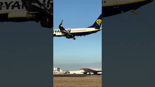 Boeing 7378AS  Ryanair  London STN to Lisbon LIS FLIGHT FR1886 [upl. by Map838]