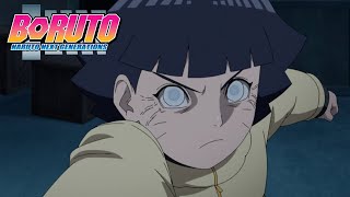 Himawari Uses Gentle Fist  Boruto Naruto Next Generations [upl. by Elvina]