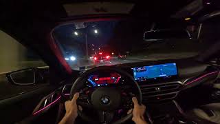 cutting up in my m4 competition pov drive [upl. by Anad]