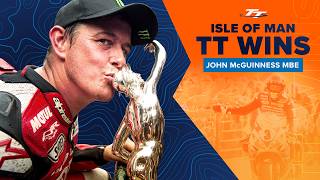 All of John McGuinness MBEs TT Wins so far  Isle of Man TT Races  2024 [upl. by Spense]