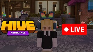 Hive Live But Maxing Bedwars [upl. by Fawne784]