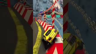 MEGA RAMP CAR STUNT GAME  Ramp Car Raching Video  mega car driving video  extreme driving Game [upl. by Ushijima]