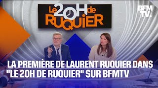 Revoir la première du quot20H de Ruquierquot sur BFMTV [upl. by Anwahsak]