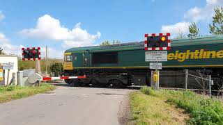 Level Crossing  Main Drove Little Downham [upl. by Duval]