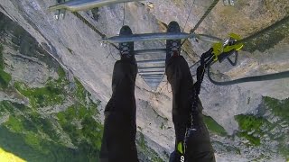 Via Ferrata  Klettersteig  Fürenwand in Engelberg CH [upl. by Beatty]