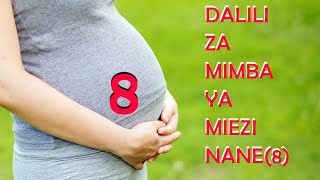 Mimba ya miezi nane Dalili za mimba ya miezi 8 miezi 8 na wiki 2 miezi 8 na wiki 3 zinakuwaje [upl. by Magna]