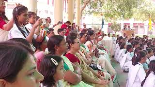 Tremendous performance of CHSBHU girl students on the occasion of Independence Day [upl. by Merfe117]