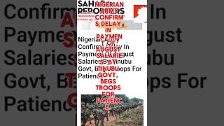 Nigerian Army Confirms Delay In Payment Of August Salaries By Tinubu Govt Begs Troops For patience [upl. by Selda]