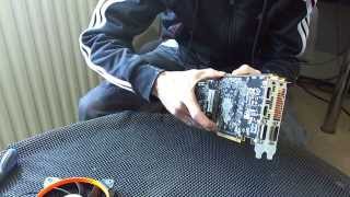 AMD R9 290x Heatsink easy removal [upl. by Doggett]