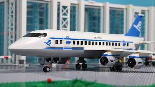 LEGO Plane Crashes  LEGO Airport Compilation ✈🛫 [upl. by Ecaroh964]