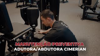 MANUTENÇÃO PREVENTIVA  ADUTORAABDUTORA [upl. by Elokyn]