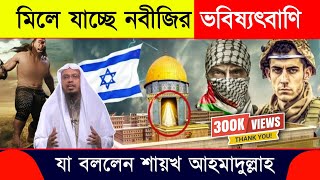 ফিলিস্তিন নিয়ে নবীজির তাৎপর্যপূর্ণ বাণী  Sheikh Ahmedullah  শায়েখ আহমাদুল্লাহ [upl. by Stock]