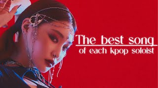 the BEST song of each kpop soloist voted by the people themselves [upl. by Lancaster]