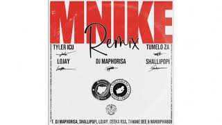 Tyler ICU amp Tumelo ZA – Mnike Remix ft Lojay Shallipopi DJ Maphorisa Nandipha808 amp Tyron Dee [upl. by Ydnahs]