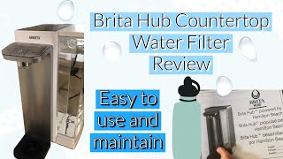 Brita Hub Countertop Water Filter Review Filter Data in Description waterfilters review Brita [upl. by Aseret]