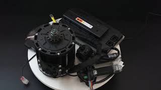 SiAECOSYS QS138 90H PMSM Mid Drive Motor Kits Electric Powertrain [upl. by Anek]