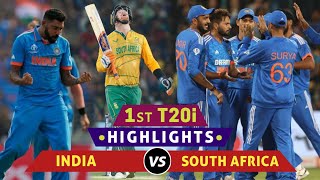 India vs South Africa 1st T20 Highlights 2023  SA vs IND T20  IND vs SA 1st T20 2023 Highlights [upl. by Thanh]