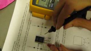 How to test a transistor [upl. by Ennaesor]