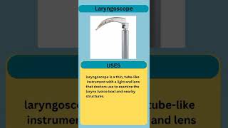 Laryngoscope  Uses  OT  Instrument  Norcet  image  based  mcq [upl. by Atiuqet]