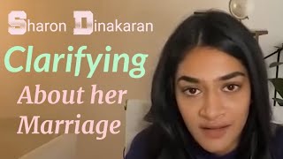 Sharon Dhinakaran Clarifying about Her MarriagePaul Dhinakaran stella sharon jesus marriage [upl. by Ahsakal]