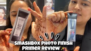 Smashbox Photo Finish Primer  Smashbox Photo Finish Primer Review  Akankshaswami12 [upl. by Waxman290]