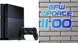 CFW ON PS4 WAS UPDATED TO 1100 AND IM 1 VERSION AWAY [upl. by Onia]