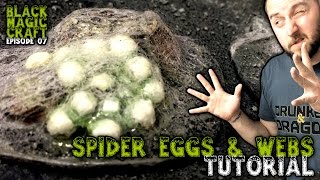 Spider Web amp Egg Terrain For DampD  Tutorial Episode 007 [upl. by Odraude]