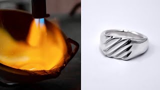 Forging A Signet Ring [upl. by Aerdnod]