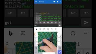 Arduino Joystick Shield HUM16 send data via Bluetooth ardunio bluetooth draegerit [upl. by Einittirb576]