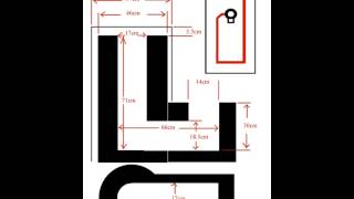 Rocket stove dimensions [upl. by Ahsinawt975]