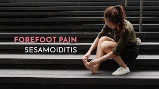 Forefoot Pain  Sesamoiditis  Podiatrist Georgina Tay East Coast Podiatry [upl. by Lede]