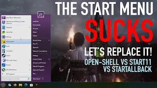 Start Menu WARS OpenShell VS Start11 VS StartAllBack  The Best Windows Start Menu Replacement is [upl. by Nniroc]