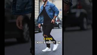 3 SECRETS STEPS CHOOSE A PERFECT JENS 🔥 shorts shortshorts fashion pants MRMen01 [upl. by Attelrahs59]